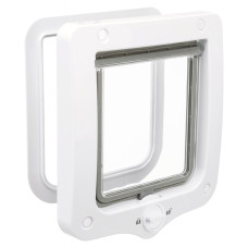 Porta Trixe 2 funções p/gato 20x22cm (branco)